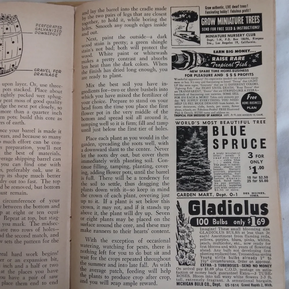 Vintage The Workbasket Magazine 1953 Patterns Recipes Ephemera Craft Crafting